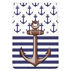 Anchor-background-design Removable Flap Cover (l) by Wav3s