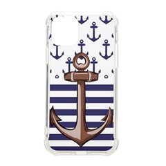 Anchor-background-design Iphone 11 Pro 5 8 Inch Tpu Uv Print Case by Wav3s