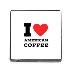 I Love American Coffee Memory Card Reader (square 5 Slot) by ilovewhateva