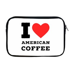 I Love American Coffee Apple Macbook Pro 17  Zipper Case by ilovewhateva