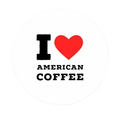 I Love American Coffee Mini Round Pill Box (pack Of 3) by ilovewhateva