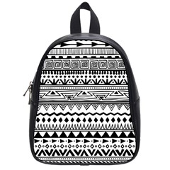 Boho-style-pattern School Bag (small)