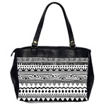 Boho-style-pattern Oversize Office Handbag (2 Sides) Back