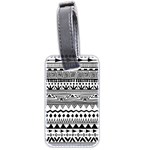 Boho-style-pattern Luggage Tag (two sides) Front