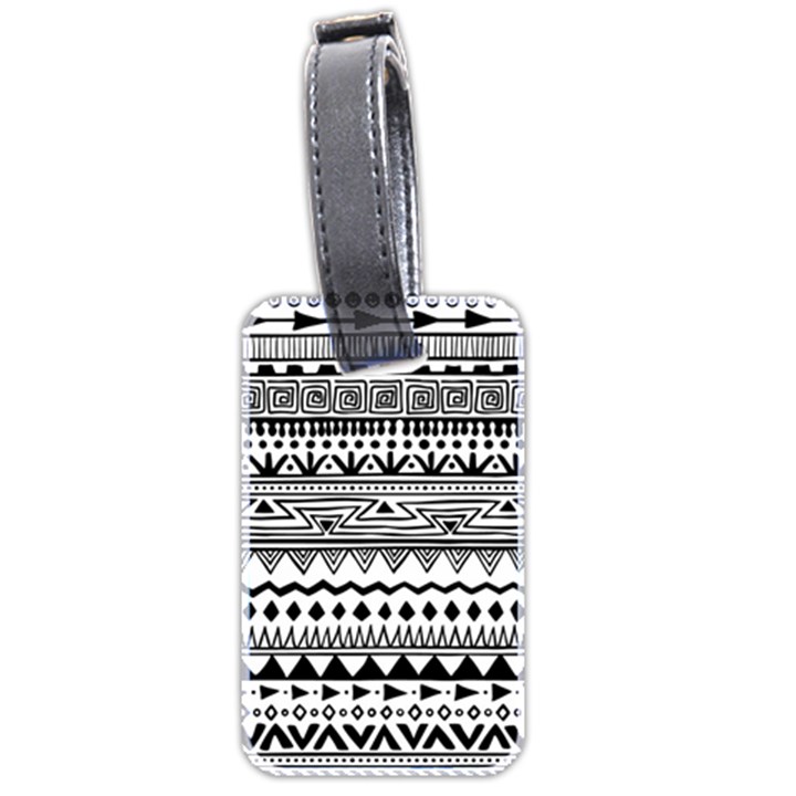 Boho-style-pattern Luggage Tag (two sides)