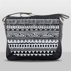 Boho-style-pattern Messenger Bag by Wav3s