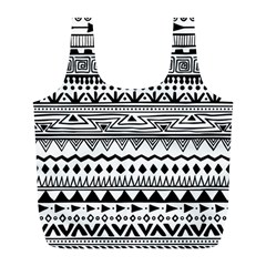 Boho-style-pattern Full Print Recycle Bag (l)