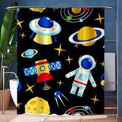 Space Seamless Pattern Shower Curtain 60  X 72  (medium)  by Wav3s