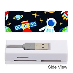 Space Seamless Pattern Memory Card Reader (stick) by Wav3s