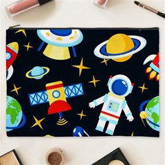 Space Seamless Pattern Cosmetic Bag (xxxl)