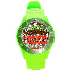 14 Green Ericksays Plastic Sport Watch (large) by tratney