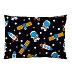 Seamless-adventure-space-vector-pattern-background Pillow Case (Two Sides) Front