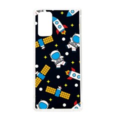 Seamless-adventure-space-vector-pattern-background Samsung Galaxy Note 20 Tpu Uv Case by Wav3s