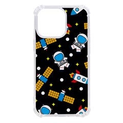 Seamless-adventure-space-vector-pattern-background Iphone 13 Pro Tpu Uv Print Case