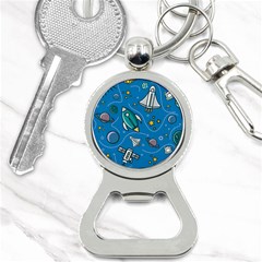 About-space-seamless-pattern Bottle Opener Key Chain by Wav3s