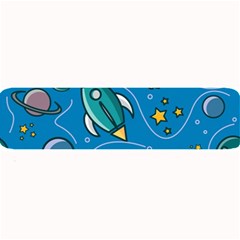 About-space-seamless-pattern Large Bar Mat