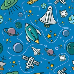 About-space-seamless-pattern Play Mat (square)