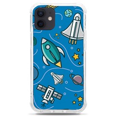 About-space-seamless-pattern Iphone 12 Mini Tpu Uv Print Case	 by Wav3s