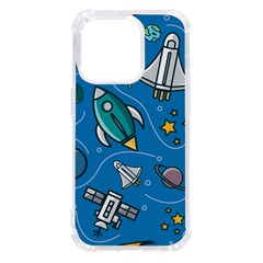 About-space-seamless-pattern Iphone 14 Pro Tpu Uv Print Case