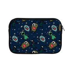 Monster-alien-pattern-seamless-background Apple Ipad Mini Zipper Cases by Wav3s