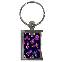 Space-patterns Key Chain (rectangle)