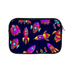 Space-patterns Apple Ipad Mini Zipper Cases by Wav3s