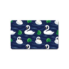 Swan-pattern-elegant-design Magnet (name Card) by Wav3s