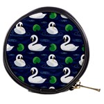 Swan-pattern-elegant-design Mini Makeup Bag Front