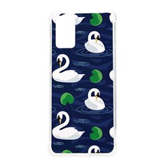 Swan-pattern-elegant-design Samsung Galaxy S20plus 6 7 Inch Tpu Uv Case by Wav3s