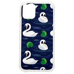 Swan-pattern-elegant-design Iphone 12 Mini Tpu Uv Print Case	 by Wav3s