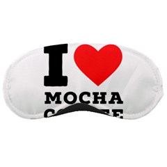 I Love Mocha Coffee Sleeping Mask by ilovewhateva