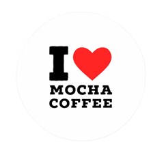 I Love Mocha Coffee Mini Round Pill Box (pack Of 5) by ilovewhateva