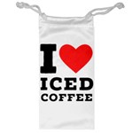 I love iced coffee Jewelry Bag Front