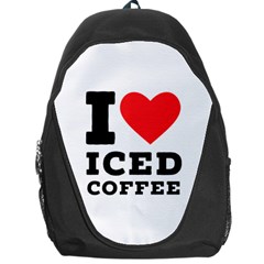 I Love Iced Coffee Backpack Bag by ilovewhateva