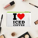 I love iced coffee Cosmetic Bag (XS) Back