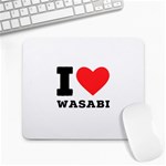 I love wasabi Large Mousepad Front