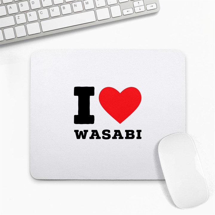 I love wasabi Large Mousepad