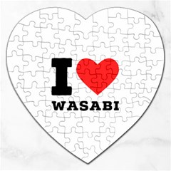 I Love Wasabi Jigsaw Puzzle (heart) by ilovewhateva