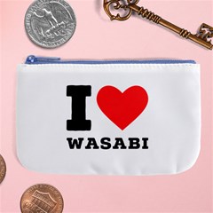 I Love Wasabi Large Coin Purse by ilovewhateva