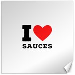 I love sauces Canvas 12  x 12  11.4 x11.56  Canvas - 1