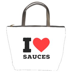 I Love Sauces Bucket Bag by ilovewhateva