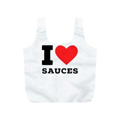 I Love Sauces Full Print Recycle Bag (s) by ilovewhateva