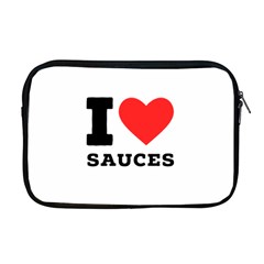 I Love Sauces Apple Macbook Pro 17  Zipper Case by ilovewhateva