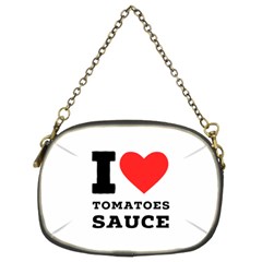 I Love Tomatoes Sauce Chain Purse (two Sides) by ilovewhateva