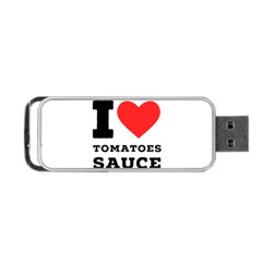 I Love Tomatoes Sauce Portable Usb Flash (two Sides) by ilovewhateva