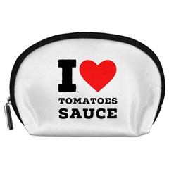 I Love Tomatoes Sauce Accessory Pouch (large) by ilovewhateva