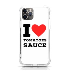 I Love Tomatoes Sauce Iphone 11 Pro 5 8 Inch Tpu Uv Print Case by ilovewhateva