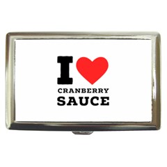 I Love Cranberry Sauce Cigarette Money Case by ilovewhateva