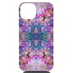 Roses Liquify Iphone 14 Black Uv Print Case