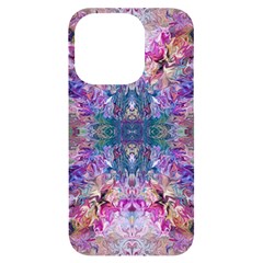 Roses Liquify Iphone 14 Pro Black Uv Print Case